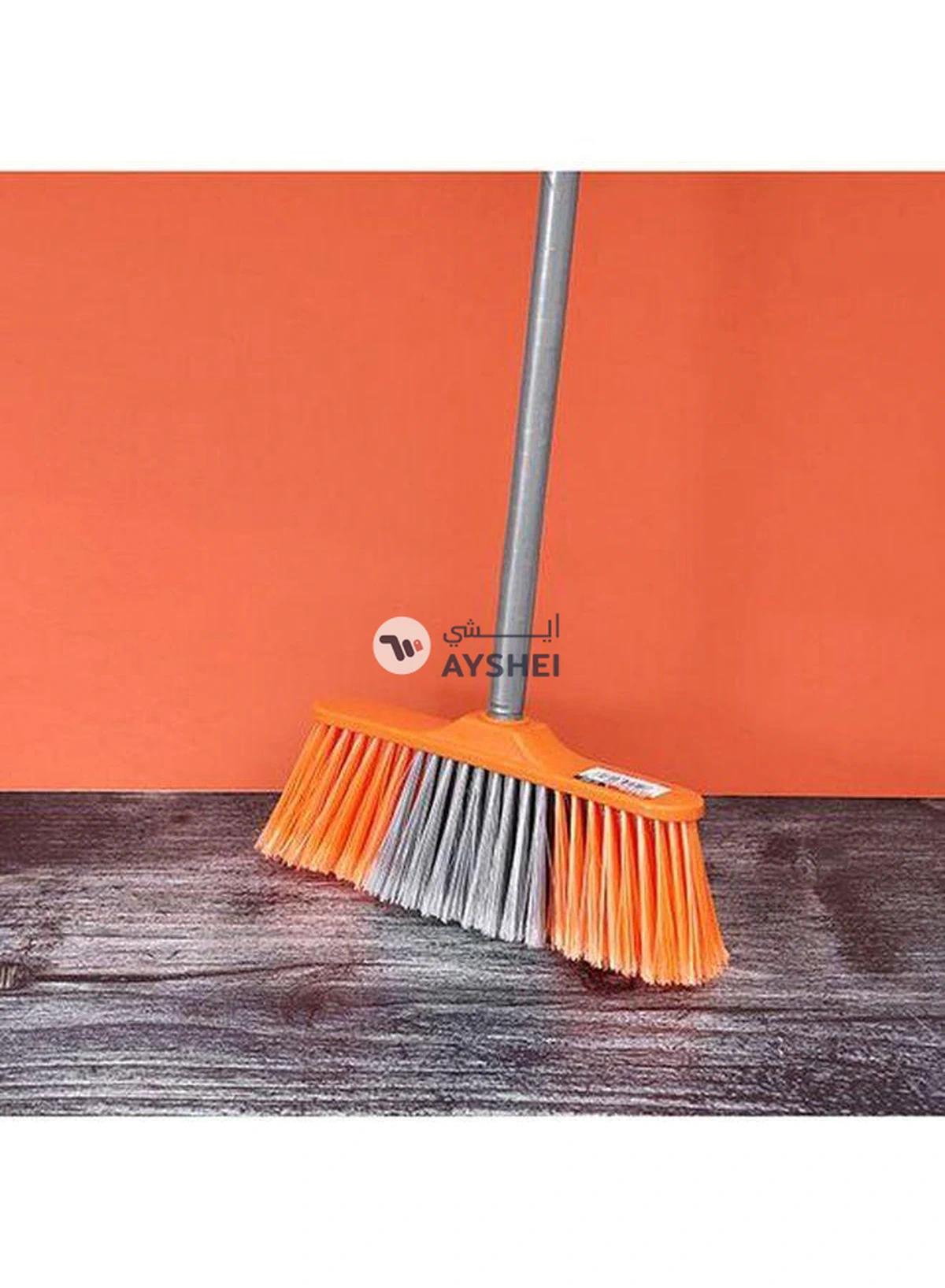 DELCASA Floor Wiper With Handle Orange/Green-1-1