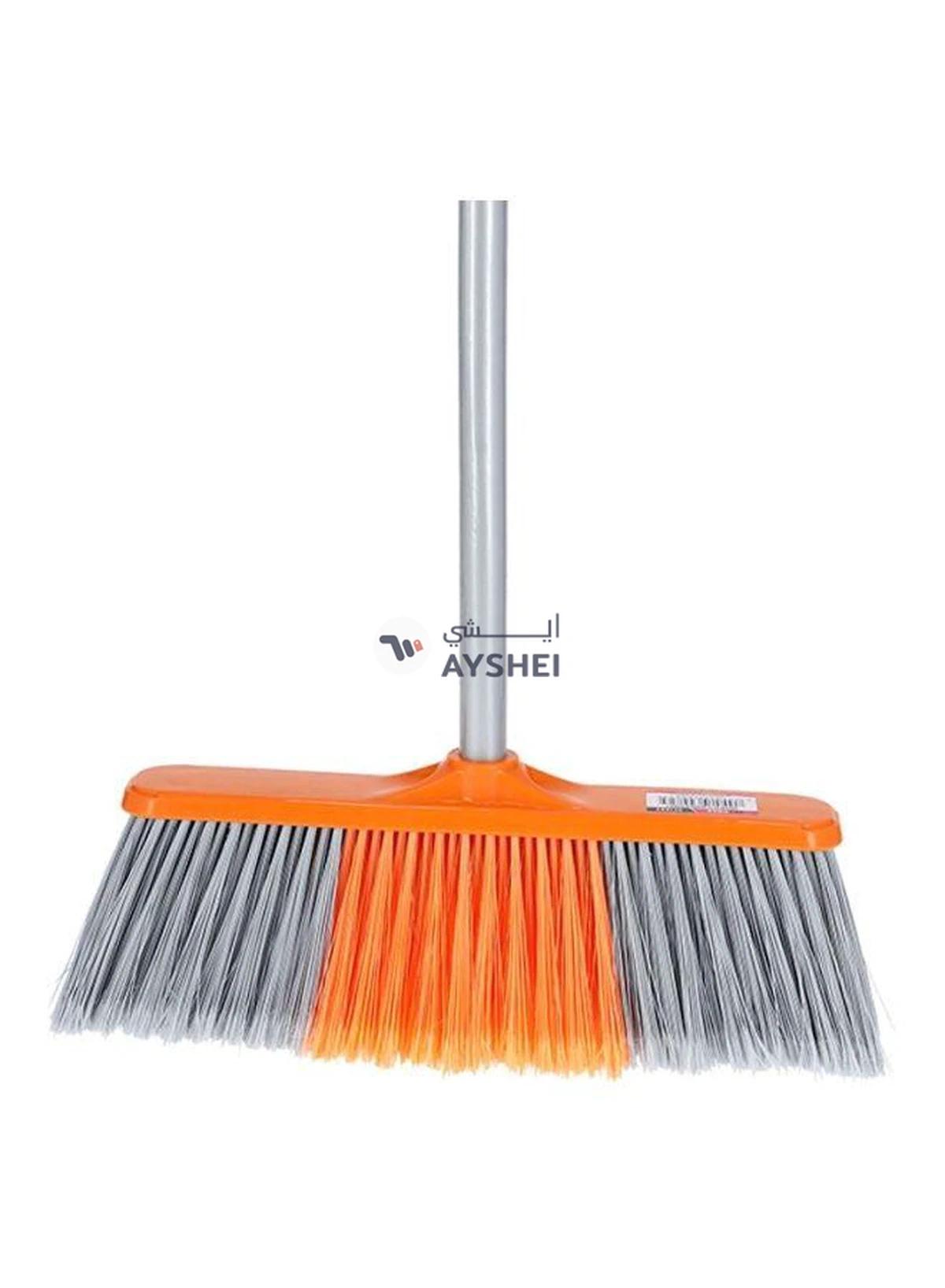 DELCASA Floor Wiper With Handle Orange/Green-4-4