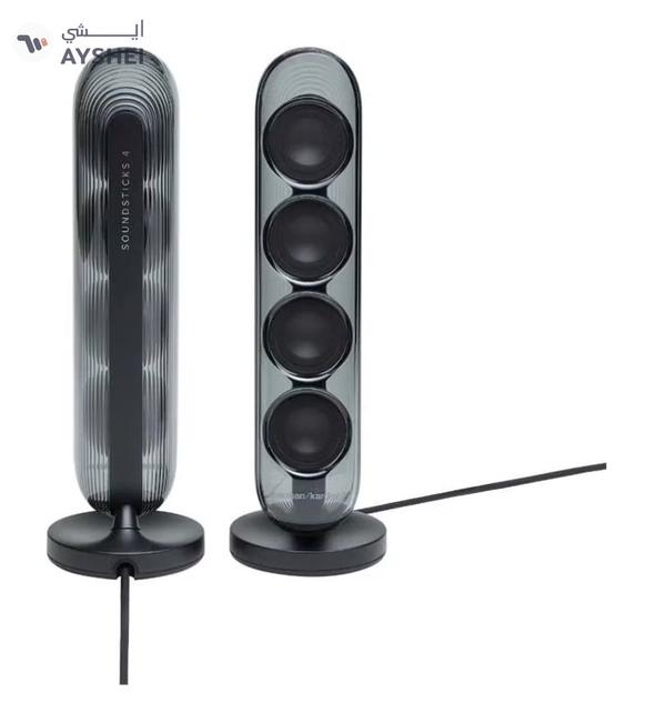 harman kardon SoundSticks 4 Bluetooth Speaker System Black