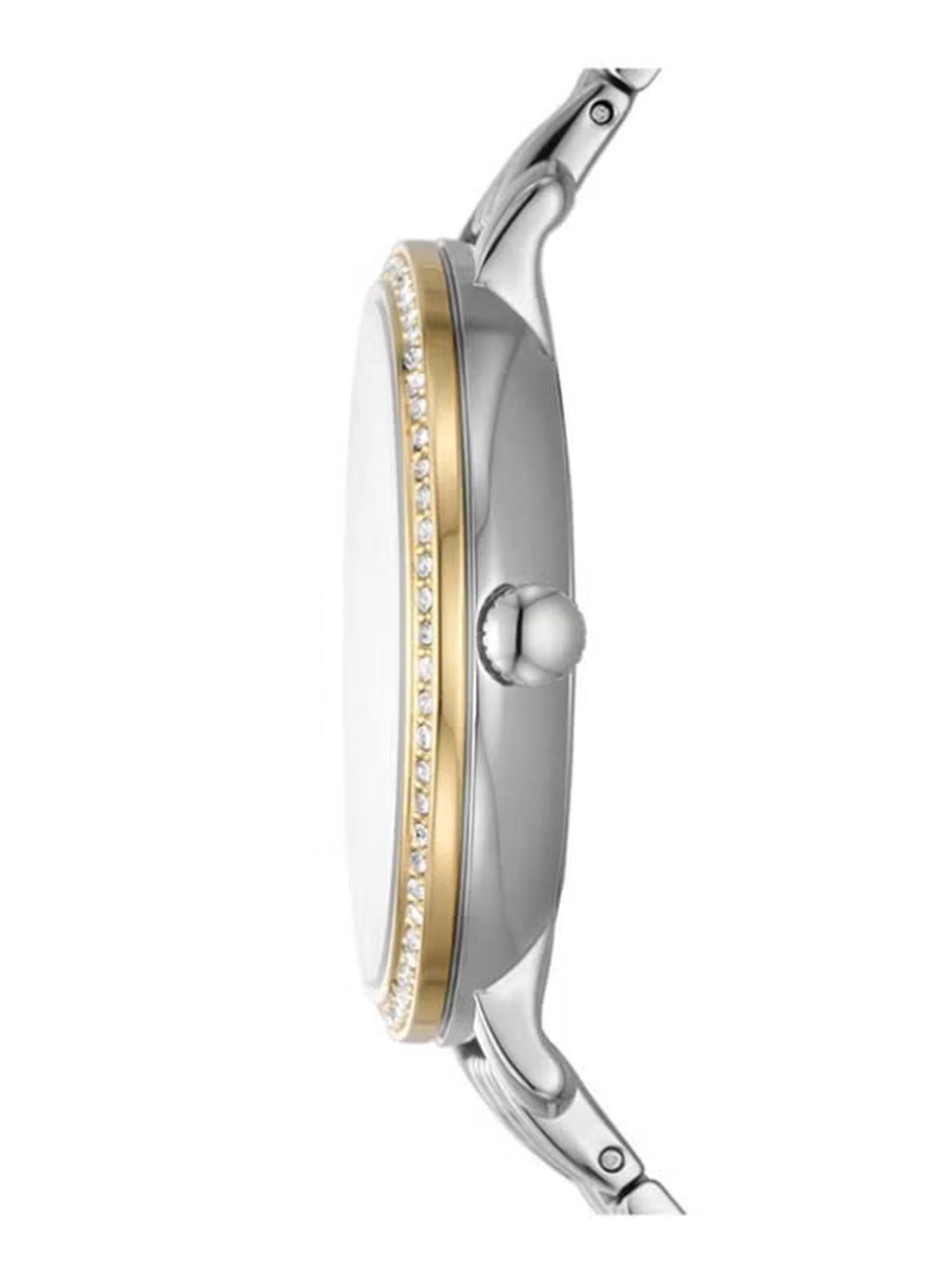 Fossil Women's Jacqueline Round Shape Analog Stainless Steel Wrist Watch ES5166 - 36mm-0-portrait