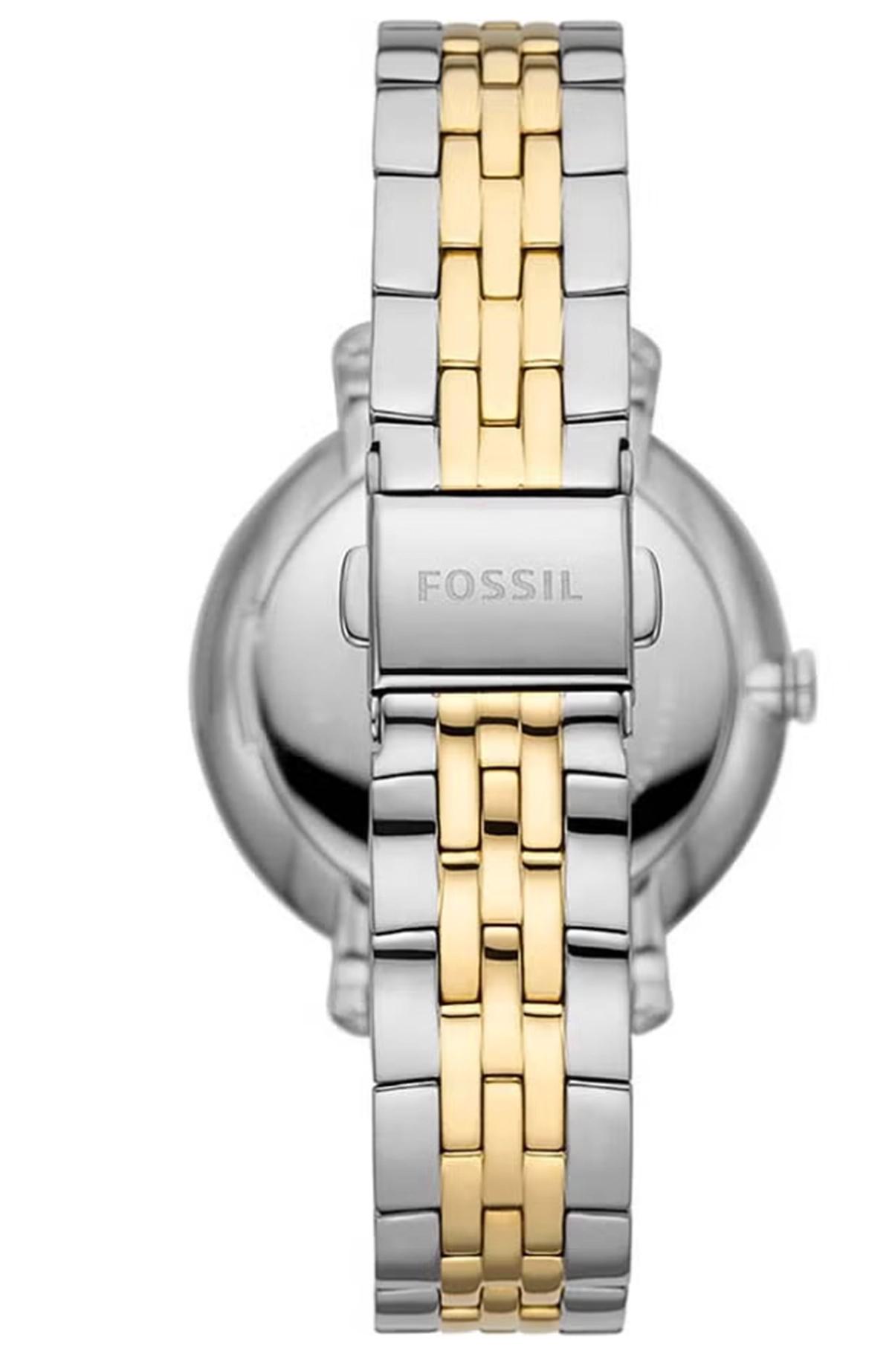 Fossil Women's Jacqueline Round Shape Analog Stainless Steel Wrist Watch ES5166 - 36mm-2-2
