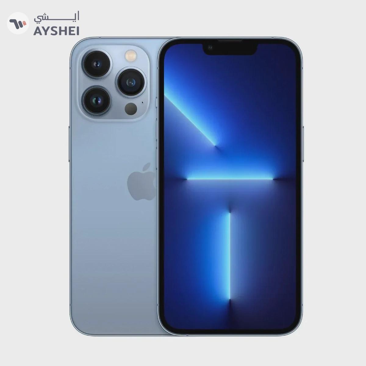 Renewed Apple IPhone 13 Pro 256GB Sierra Blue- 12 months exclusive warranty by RedoShop.-0-portrait