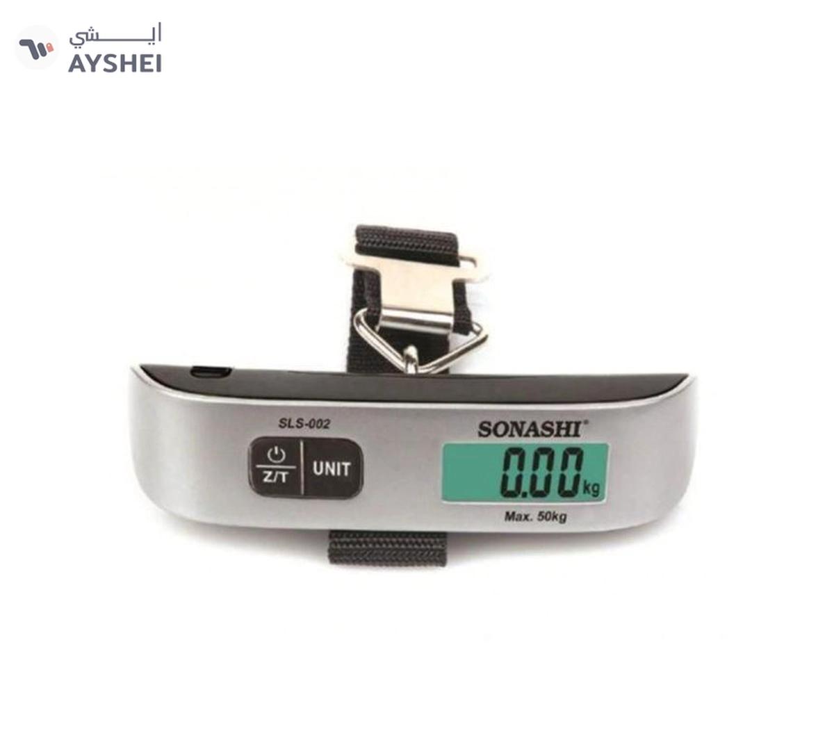 SONASHI Digital Luggage Scale with LCD Display Portable Device with Max Capacity 50KG Featured-0-0