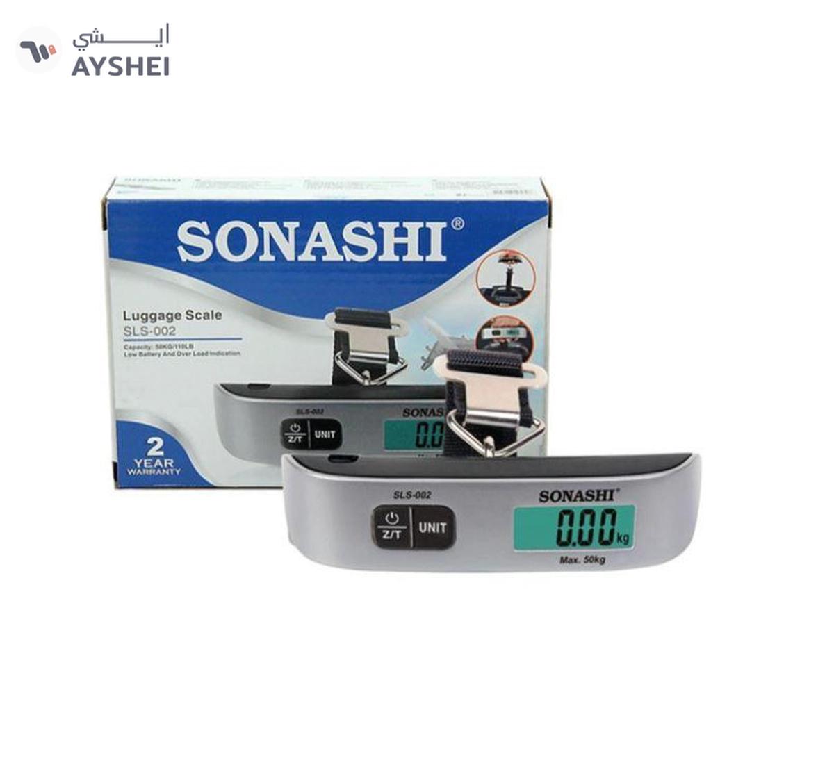 SONASHI Digital Luggage Scale with LCD Display Portable Device with Max Capacity 50KG Featured-1-landscape
