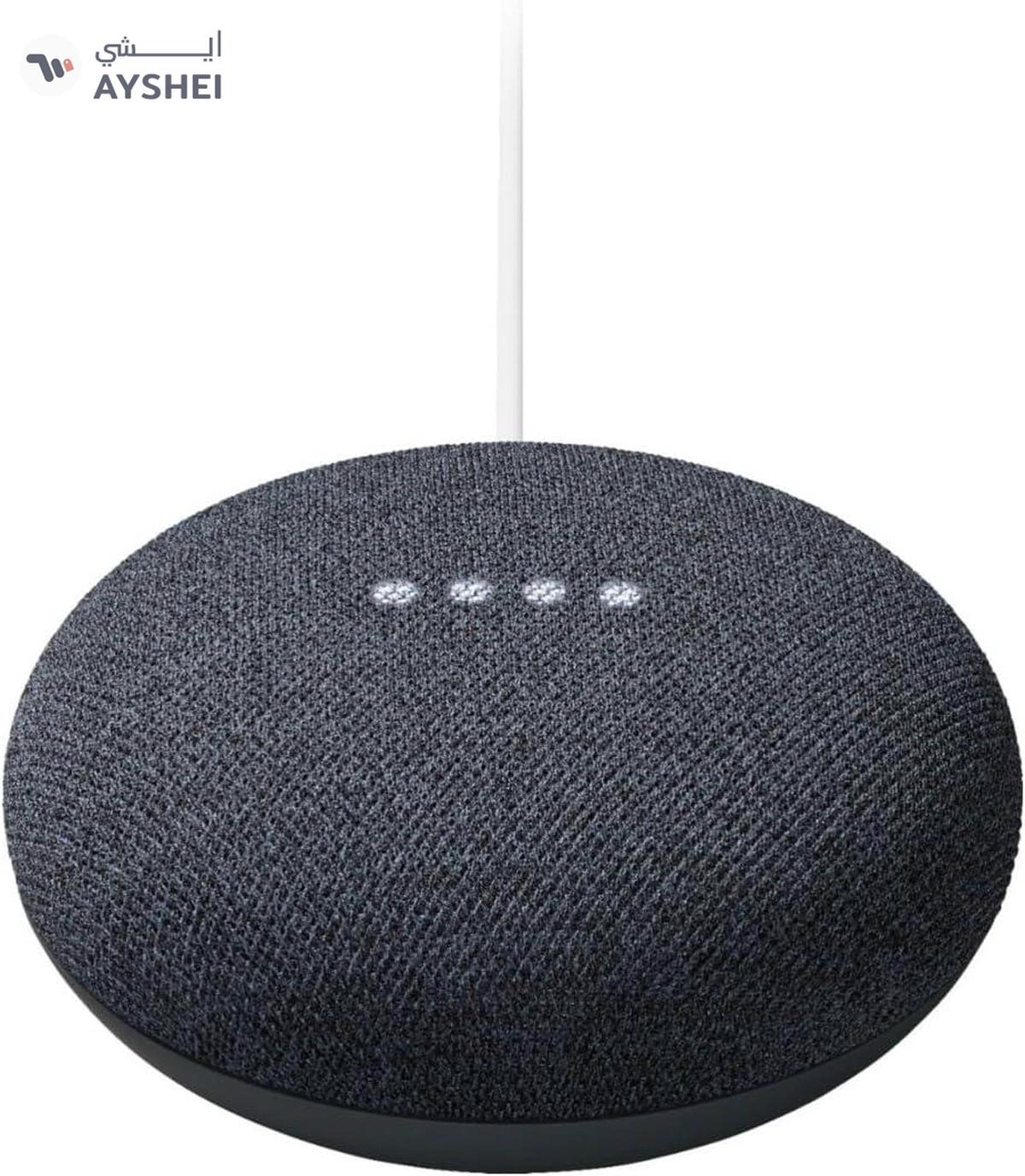 Google Nest Mini 2nd Generation Smart Speaker with Google Assistant - Charcoal-1-1
