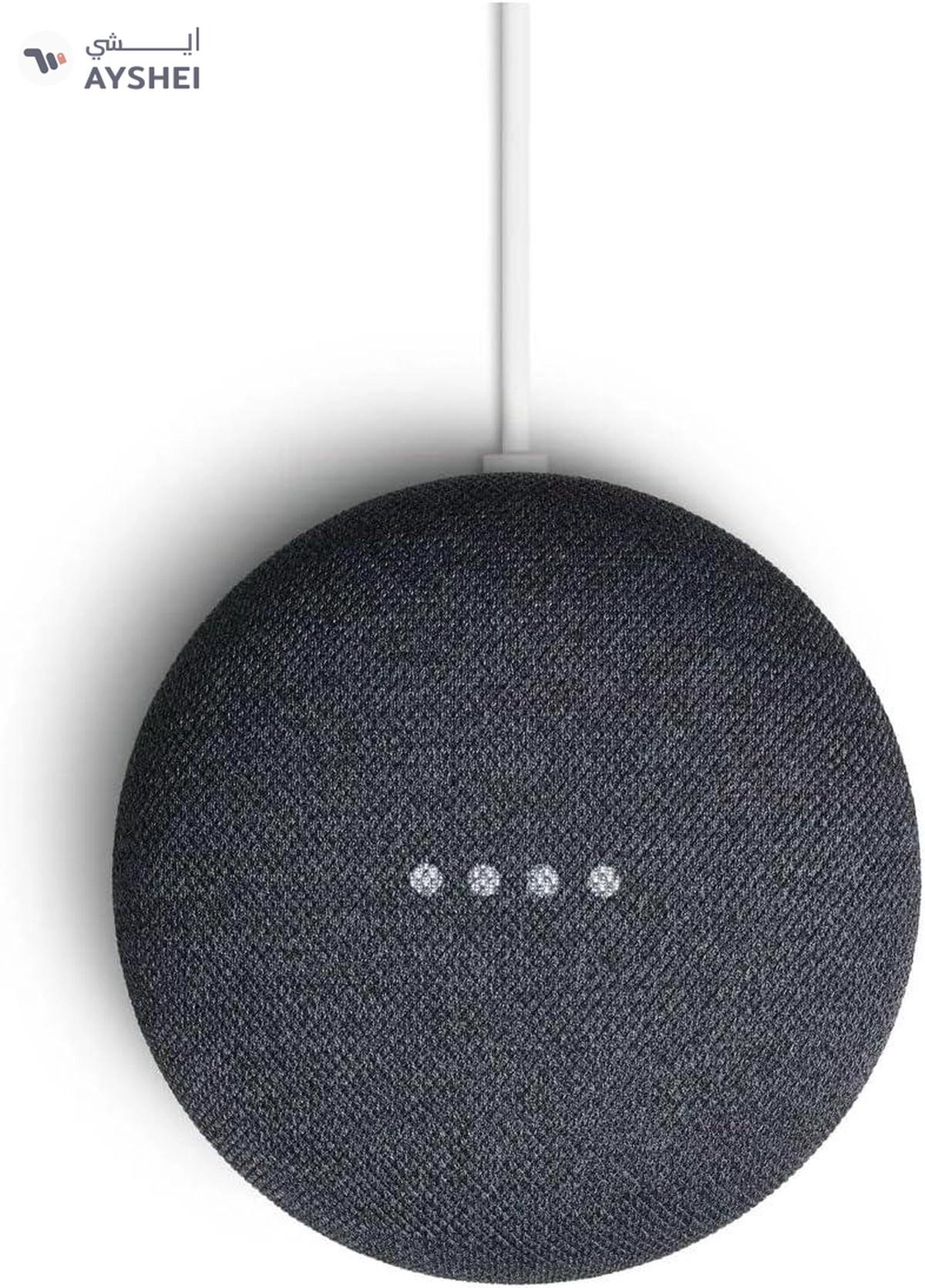 Google Nest Mini 2nd Generation Smart Speaker with Google Assistant - Charcoal-2-2