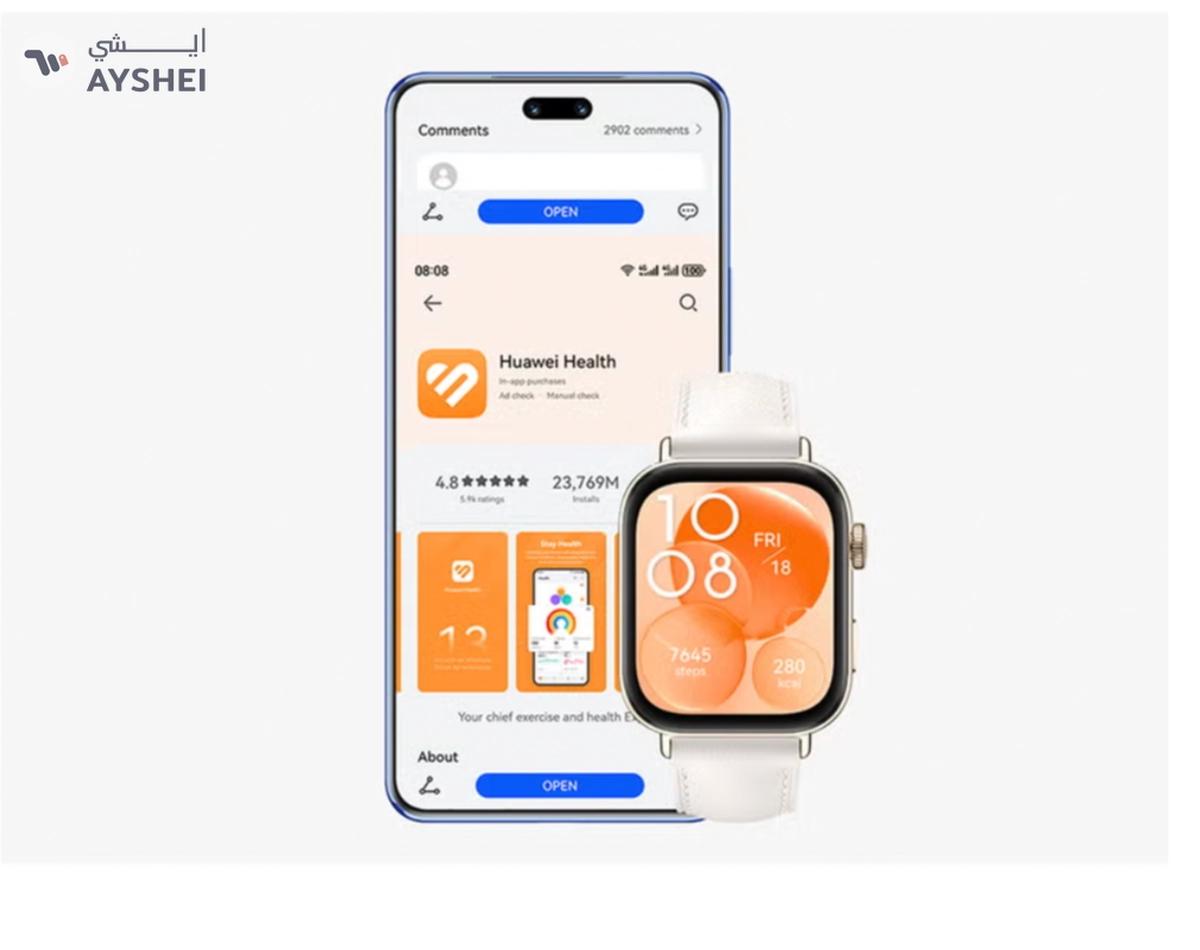 HUAWEI Watch Fit 3 Smartwatch, 1.82 Inch Amoled Display-6-6
