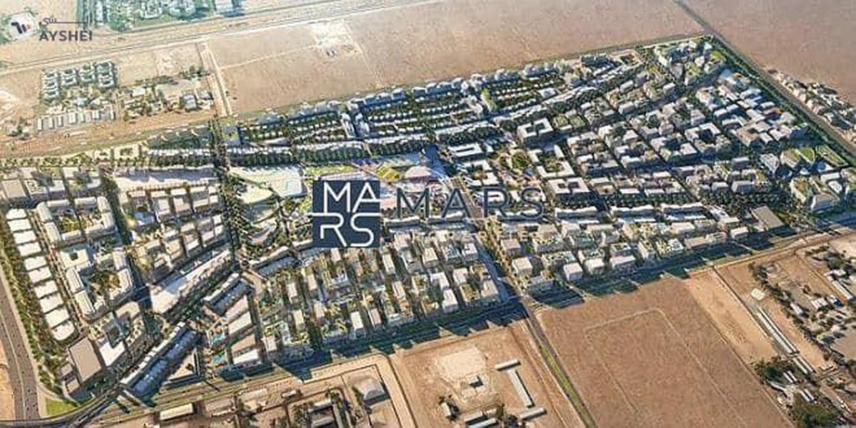 Prime plot Residential | In front of aljada IN MAIN STREET Prime location | G+7-0-landscape