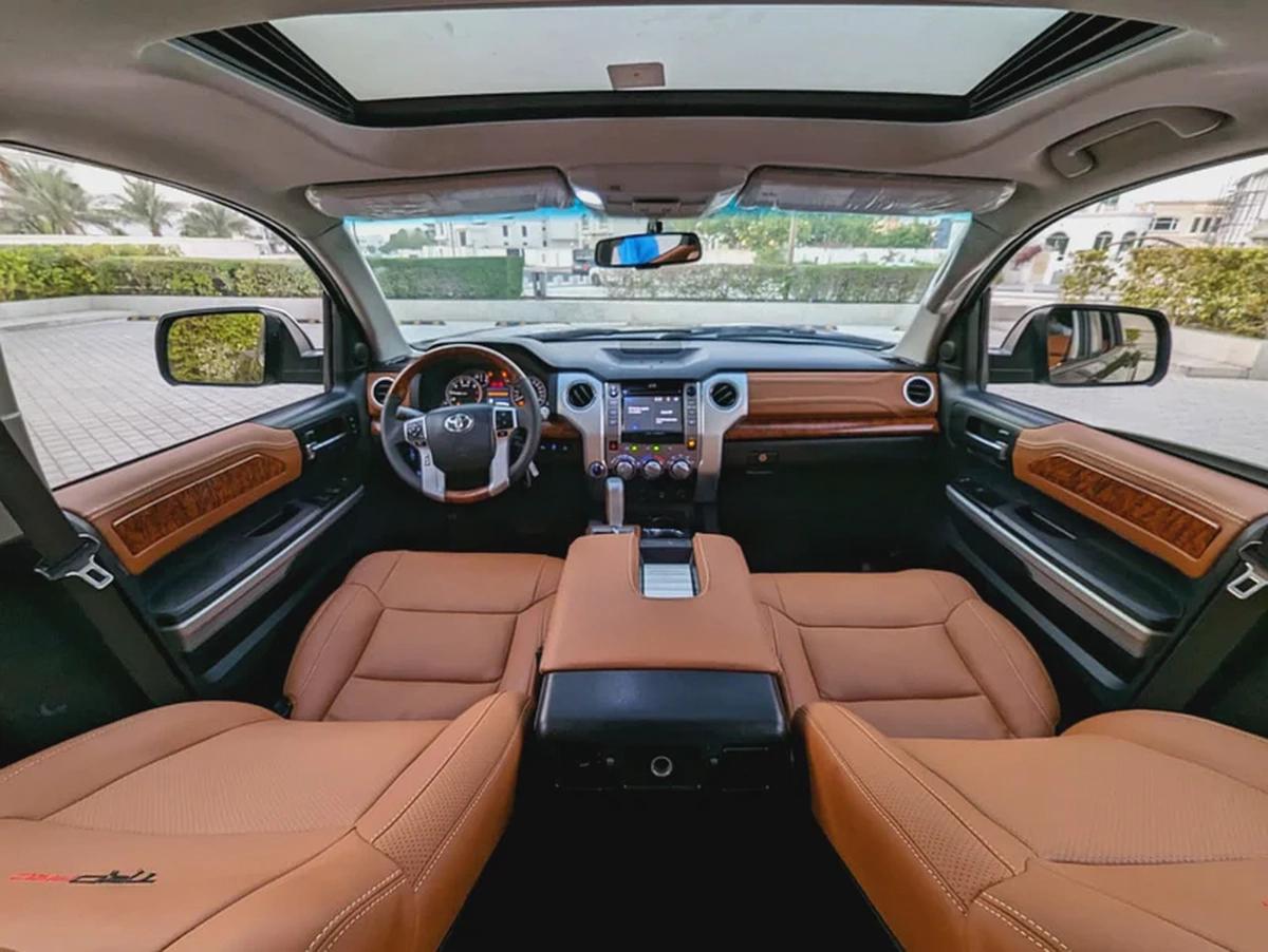 TOYOTA TUNDRA 2014 FACELIFTED 2025 1794 EDITION 4X4 4DOORS V8 5.7L IN EXCELLENT CONDITION-3-3