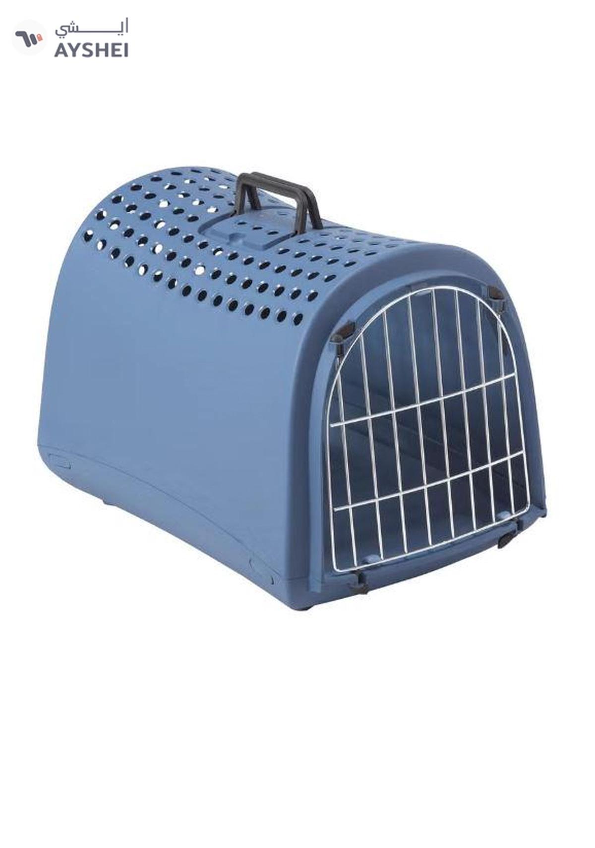 IMAC ITALY Imac Linus Carrier For Cats And Dogs - Second Life Plastic 50 X 32 34.5cm Color Blue-0-0