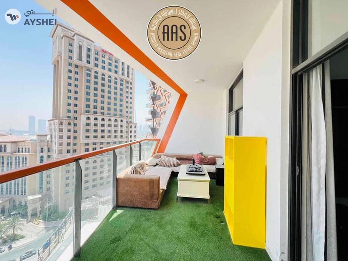 Fully Furnished || Creek & Burjh View || 1 Bedroom Hall || In 85K Only-1-landscape