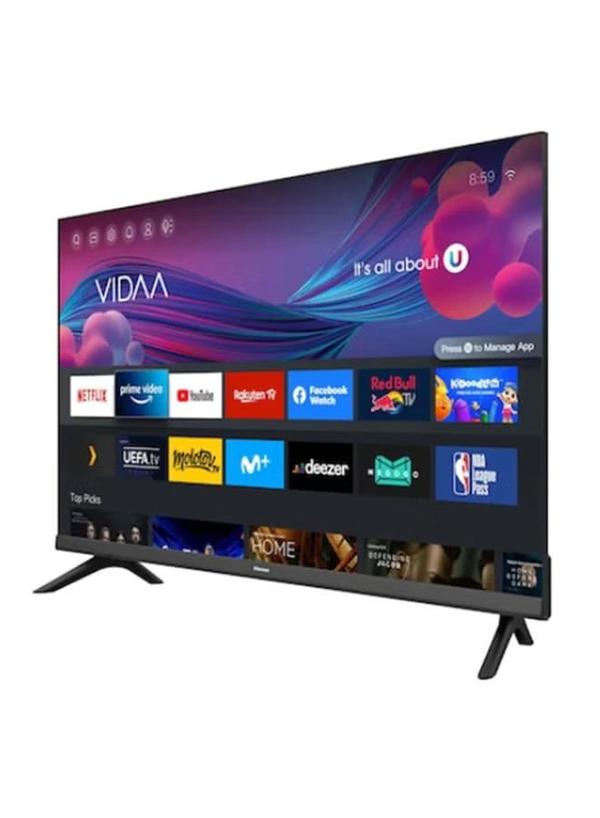 Hisense 32 Inch HD Smart TV, with Natural Colour Enhancer, DTS Virtual X, VIDAA U5 OS, Youtube, Netflix, Freeview Play & WiFi (2021 NEW) 32A4G Black