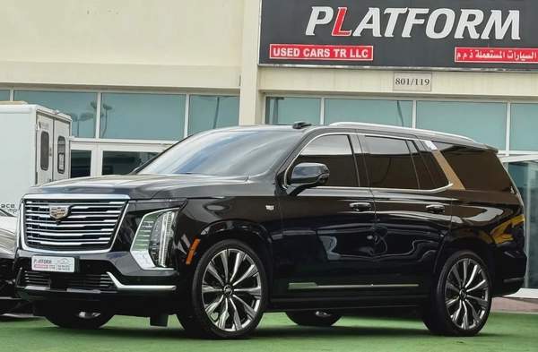 Cadillac Escalade 600model 2025 import from Korea original paint كاديلاك اسكاليد 600 موديل 2025
