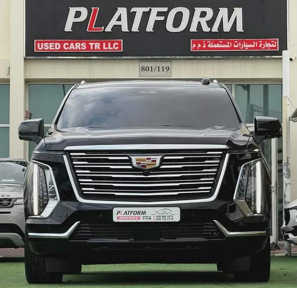 Cadillac Escalade 600model 2025 import from Korea original paint كاديلاك اسكاليد 600 موديل 2025