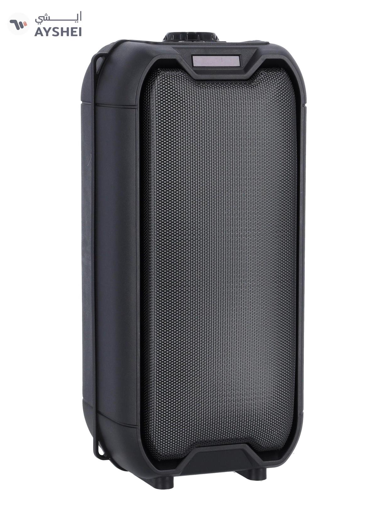 Olsenmark Bluetooth Party Speaker, Built-in Lights AUX FM USB TF Card 200W PMPO Party Speaker-0-0