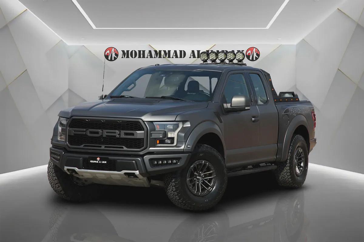 FORD RAPTOR F150 - 2019 - GCC - FULLY LOADED -GREY MATT - AMAZING CONDITION-2-2