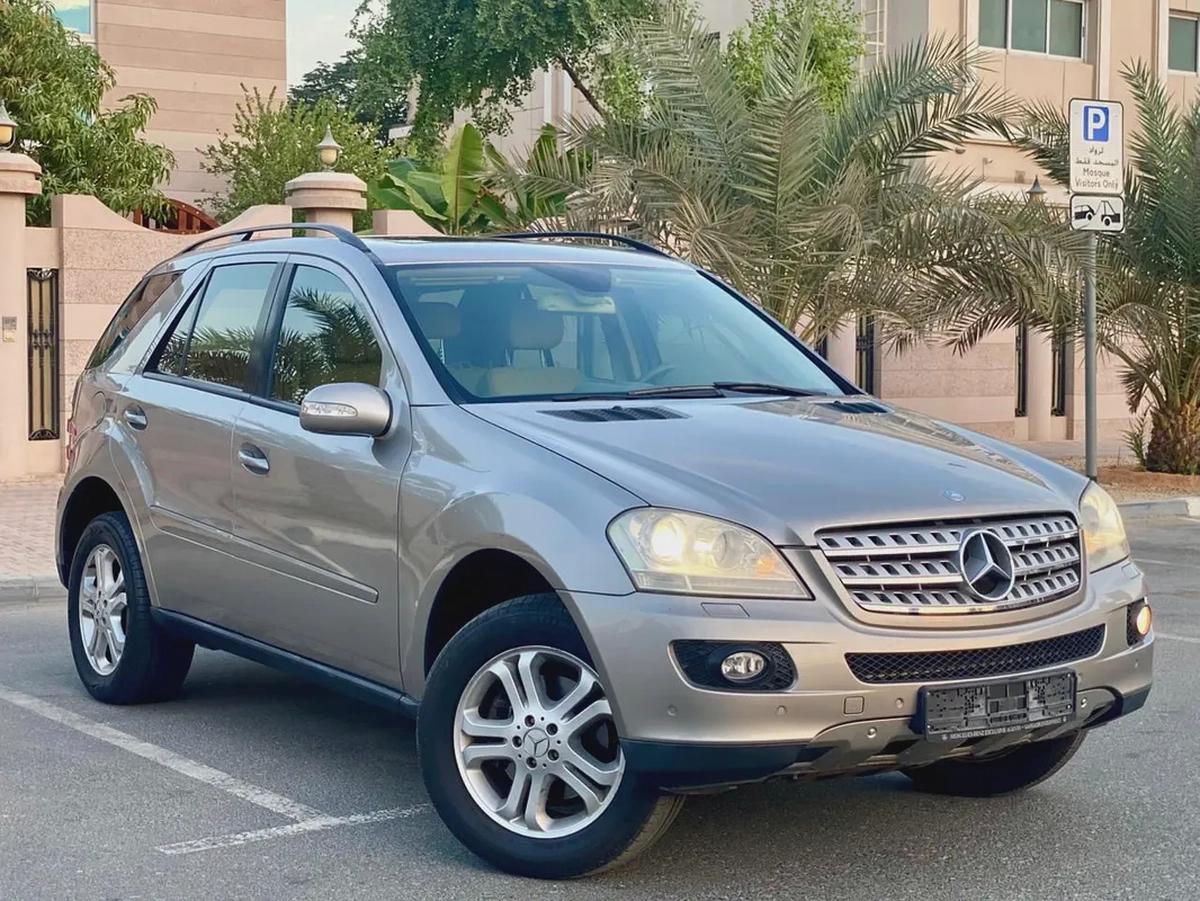 2006 MERCEDES ML-350 AMG 4MATIC || GCC FULL AGENCY SERVICE || ORIGINAL PAINT || ONE OWNER ONLY-4-4