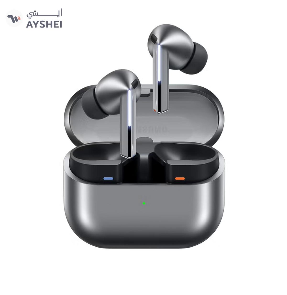 Samsung Galaxy Buds 3 Pro Silver with Galaxy Ai | Adaptive ANC-0-portrait