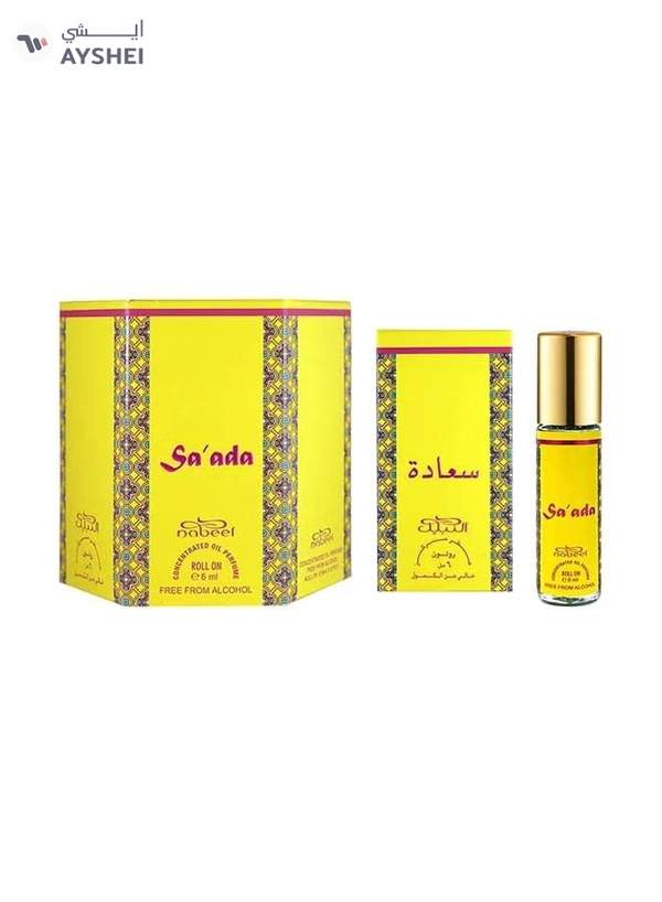 Nabeel Sa’ada Alcohol Free Roll On Oil Perfume 6x6ml