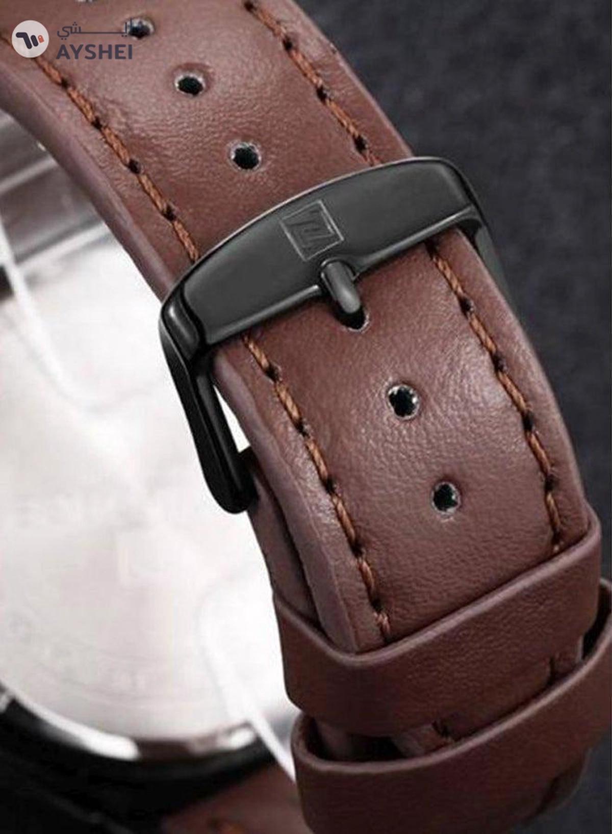 NAVIFORCE Men's Water Resistant Analog Watch NF-9056-BR-0-portrait