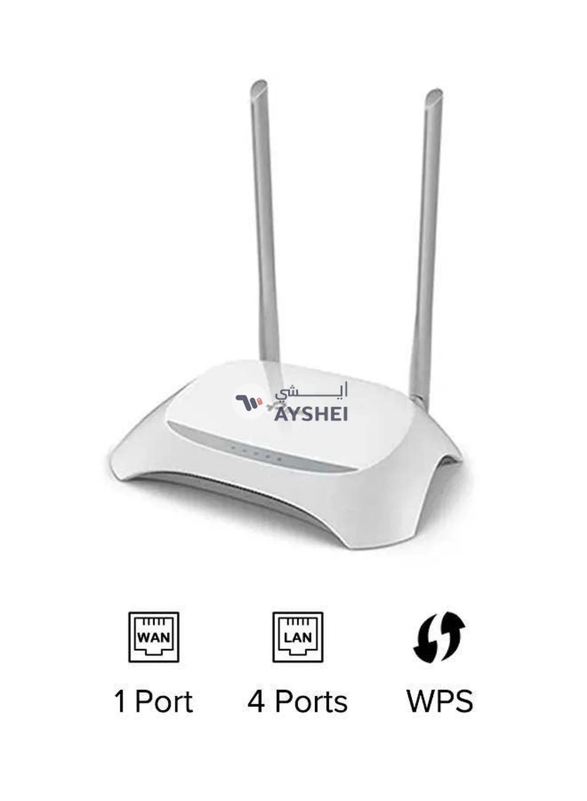 Wireless N Router TL WR840N 300Mbps Tp link White-0-portrait