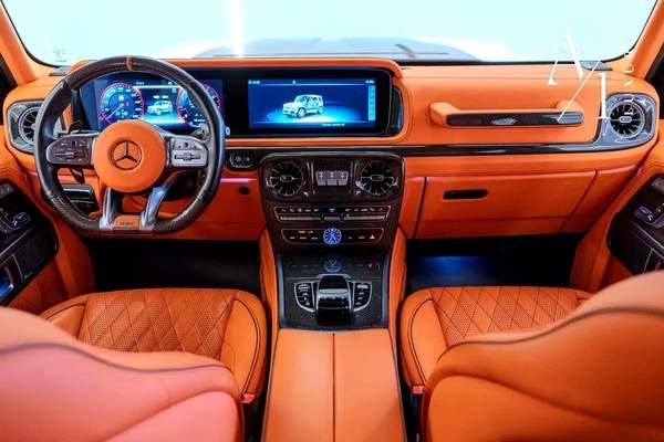 2022 Mercedes Benz G63 Brabus 800 Orignal With Certificate, Carbon Fibre package , Korean Specs