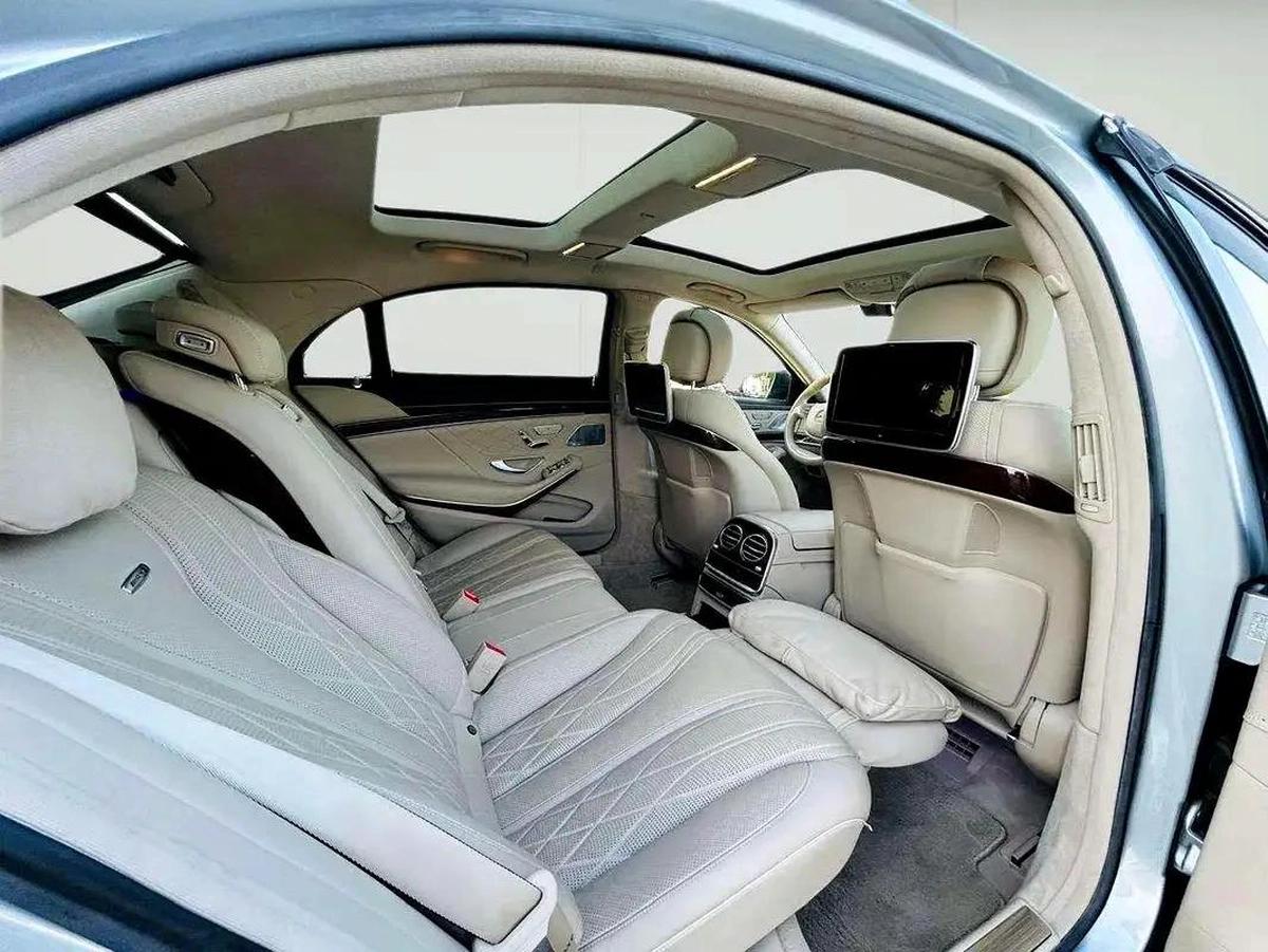 MERCEDES BENZ S63 ///AMG - 2014 - SILVER WITH BEIGE - SUPER CLEAN CAR FRESH JAPAN IMPORT-3-3