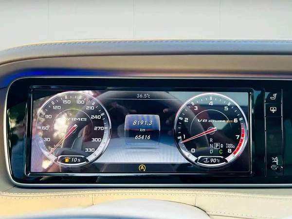 MERCEDES BENZ S63 ///AMG - 2014 - SILVER WITH BEIGE - SUPER CLEAN CAR FRESH JAPAN IMPORT