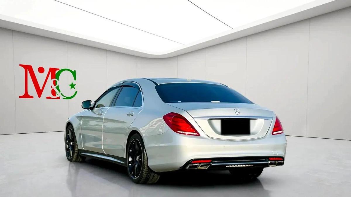 MERCEDES BENZ S63 ///AMG - 2014 - SILVER WITH BEIGE - SUPER CLEAN CAR FRESH JAPAN IMPORT-9-9