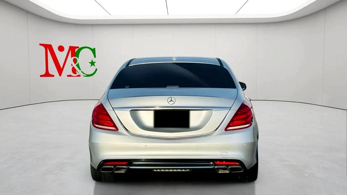 MERCEDES BENZ S63 ///AMG - 2014 - SILVER WITH BEIGE - SUPER CLEAN CAR FRESH JAPAN IMPORT-12-12