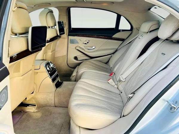 MERCEDES BENZ S63 ///AMG - 2014 - SILVER WITH BEIGE - SUPER CLEAN CAR FRESH JAPAN IMPORT