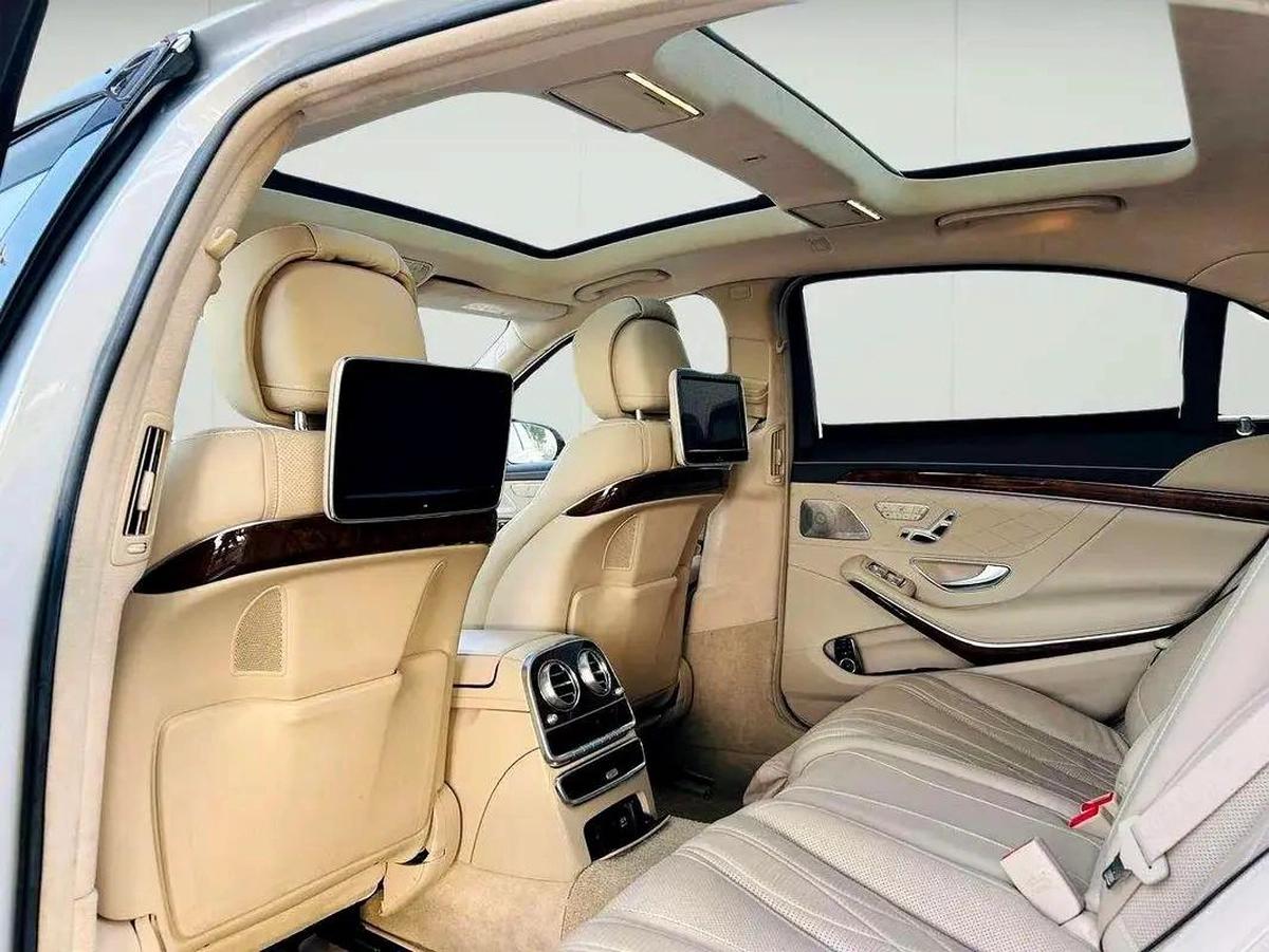 MERCEDES BENZ S63 ///AMG - 2014 - SILVER WITH BEIGE - SUPER CLEAN CAR FRESH JAPAN IMPORT-11-11