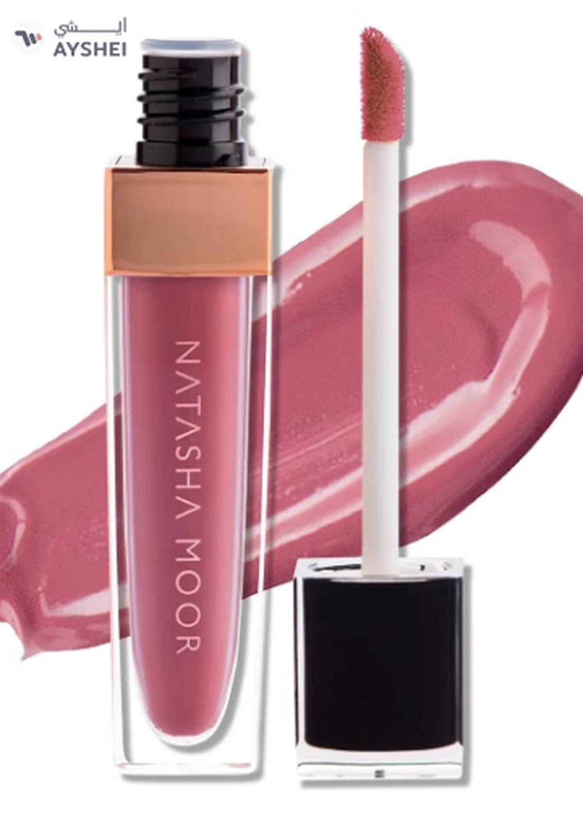 NATASHA MOOR: Molten Matte Liquid Lipstick - Long-Lasting, Hydrating, Matte-0-portrait