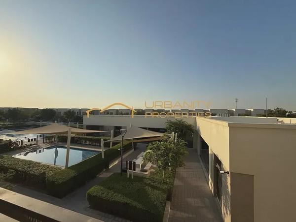 Single Row | Direct Pool View | Bright 3BR + Maid | Vacant