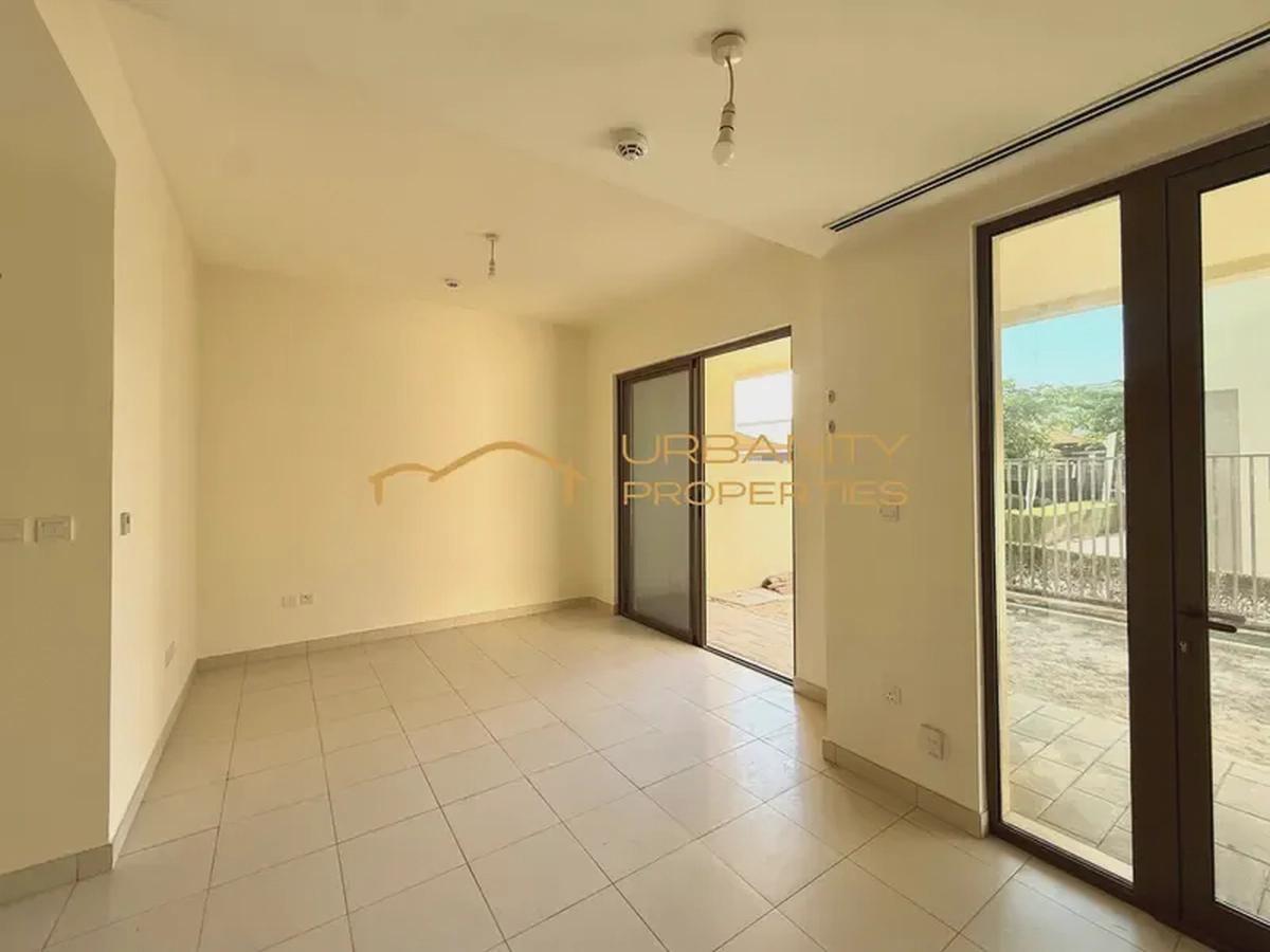 Single Row | Direct Pool View | Bright 3BR + Maid | Vacant-2-2