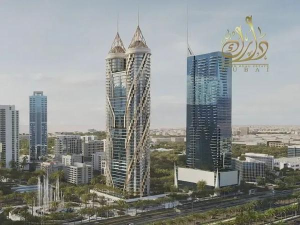 ALMOST READY \ FURINSHED \ CASH PRICE \ shaykh zayed road view