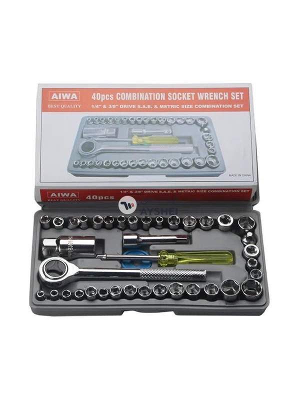 Generic 40-Piece Socket Wrench Set
