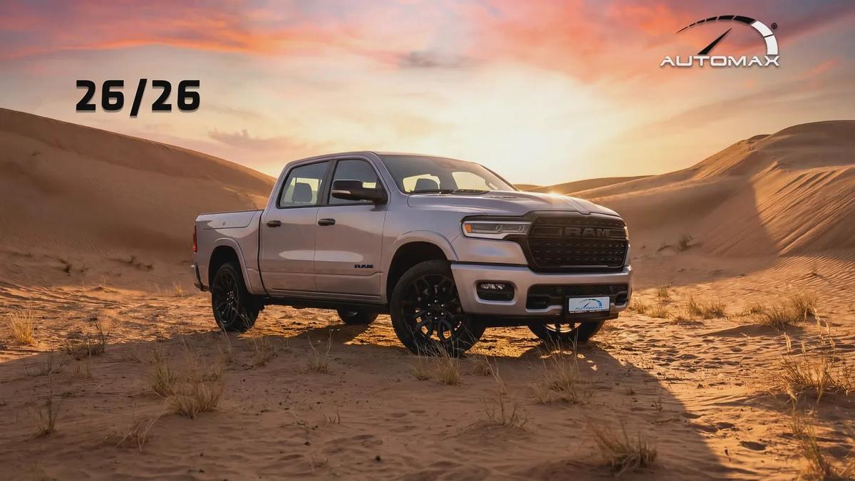 ( Only For Export ) 2026/2026 RAM 1500 LIMITED CREW CAB SST H.O 3.0TT GCC BRAND NEW-0-0