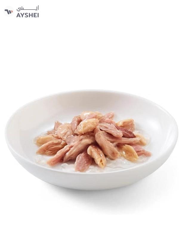 Schesir Dog Multi Pack Tuna With Seabass,Wet Food In Jelly For Dogs 4X85G