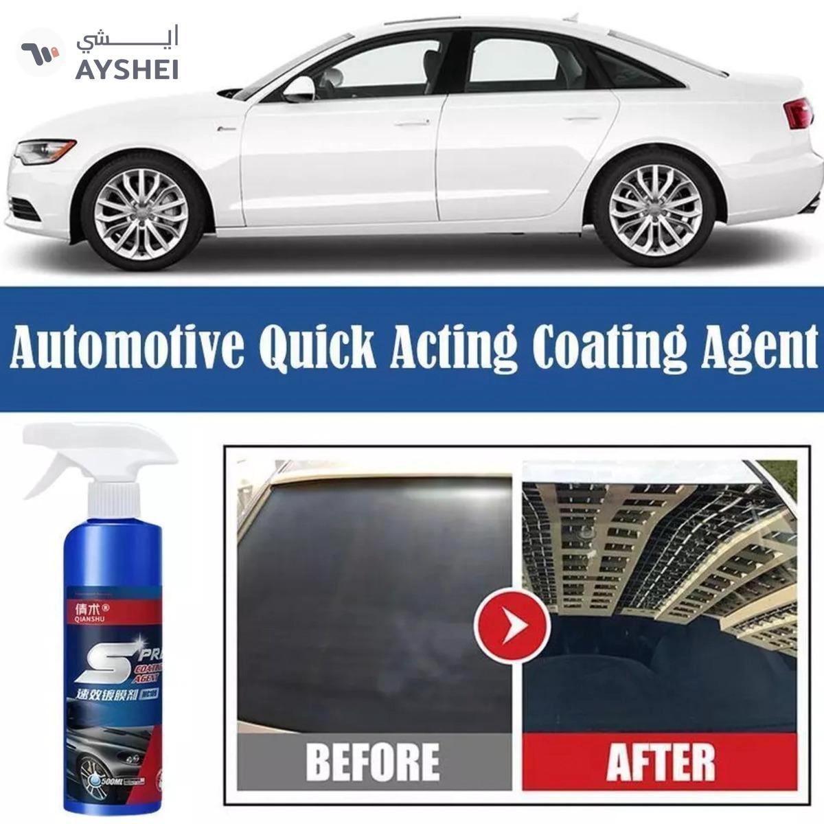 3 in 1 High Protection Fast Car Ceramic Coating Spray, Car Shield Coating Car Paint Repair, Car Scratch Nano Repair Spray, Car Coating Fast Wax Polishing Spray for Scratch Repair-5-5
