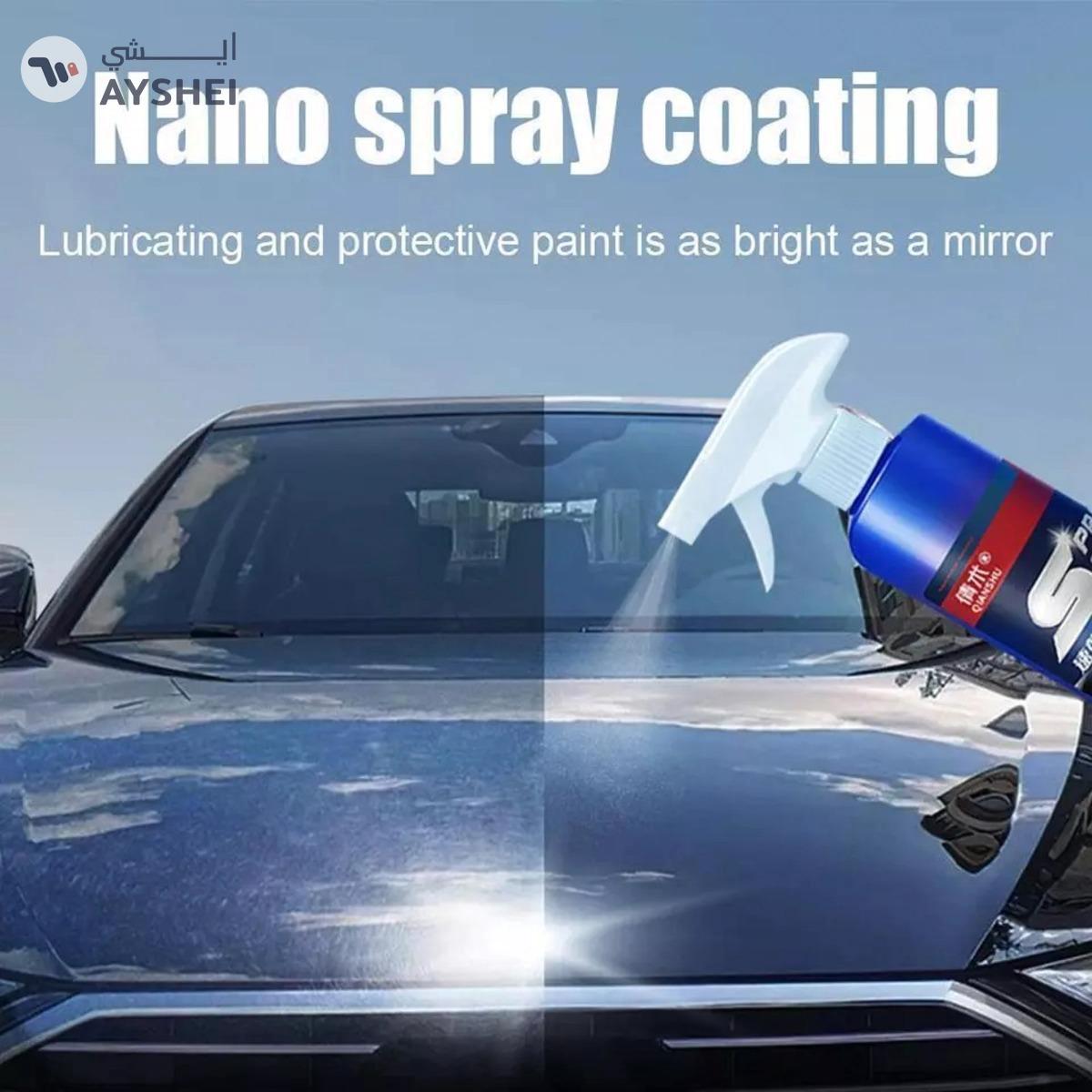 3 in 1 High Protection Fast Car Ceramic Coating Spray, Car Shield Coating Car Paint Repair, Car Scratch Nano Repair Spray, Car Coating Fast Wax Polishing Spray for Scratch Repair-6-6