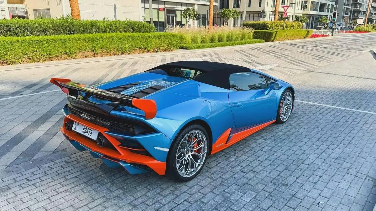 Lamborghini Huracan Evo spider Soft Roof-4-4