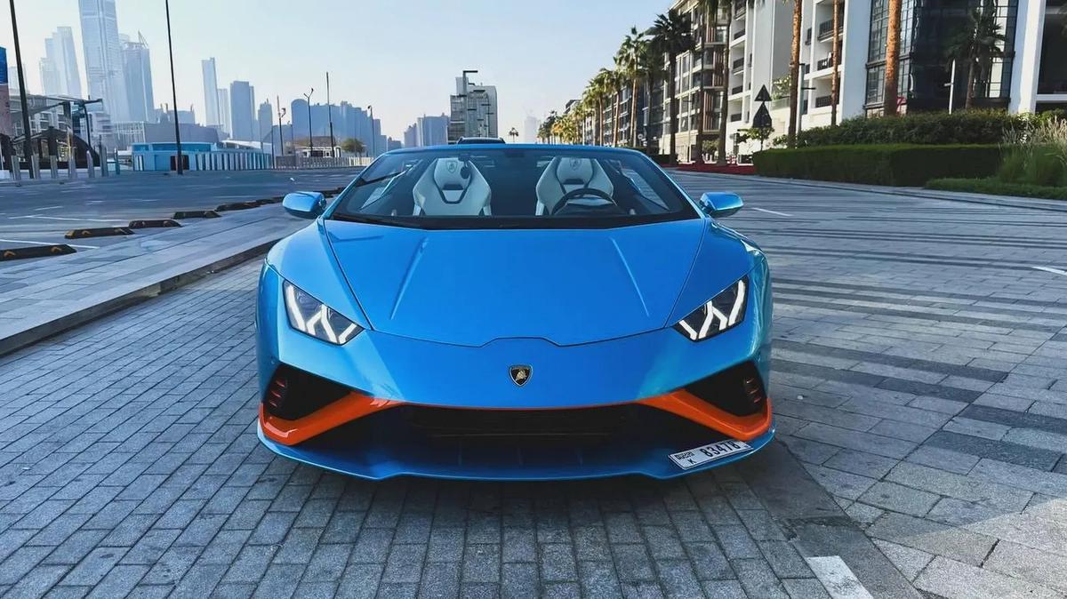 Lamborghini Huracan Evo spider Soft Roof-5-5
