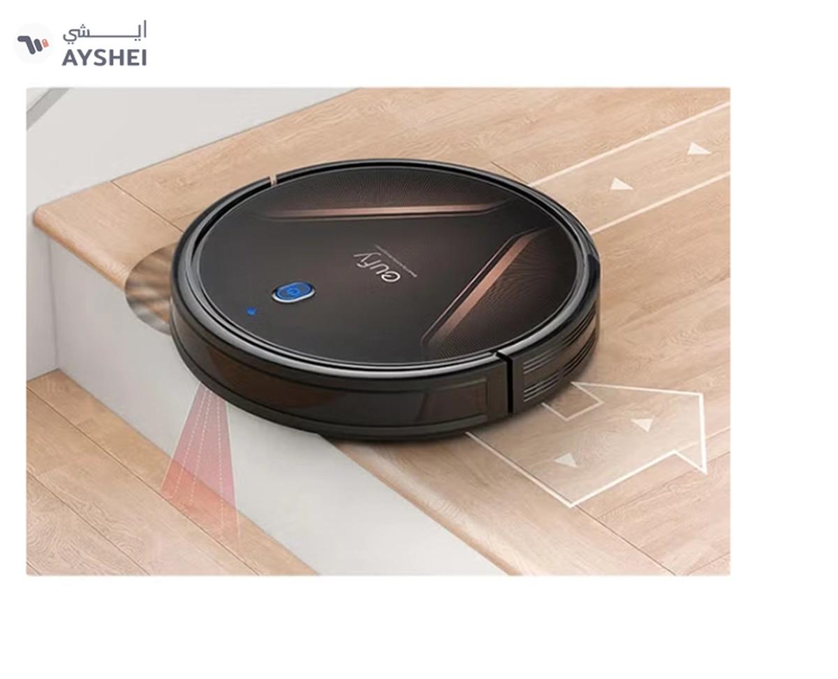 Eufy RoboVac G20 Hybrid Robot Vacuum Cleaner With Mop, Dynamic Navigation, 2500 Pa Strong Suction, 2-In-1 Vacuum and Mop, Ultra-Slim, App, Voice Control, Compatible With Alexa, Ideal For Daily Messes 450 ml 14 W AN.T2258K11.BK Black-1-landscape