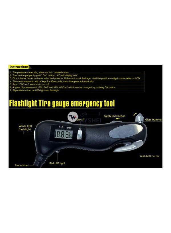 Generic Digital Tire Pressure Gauge