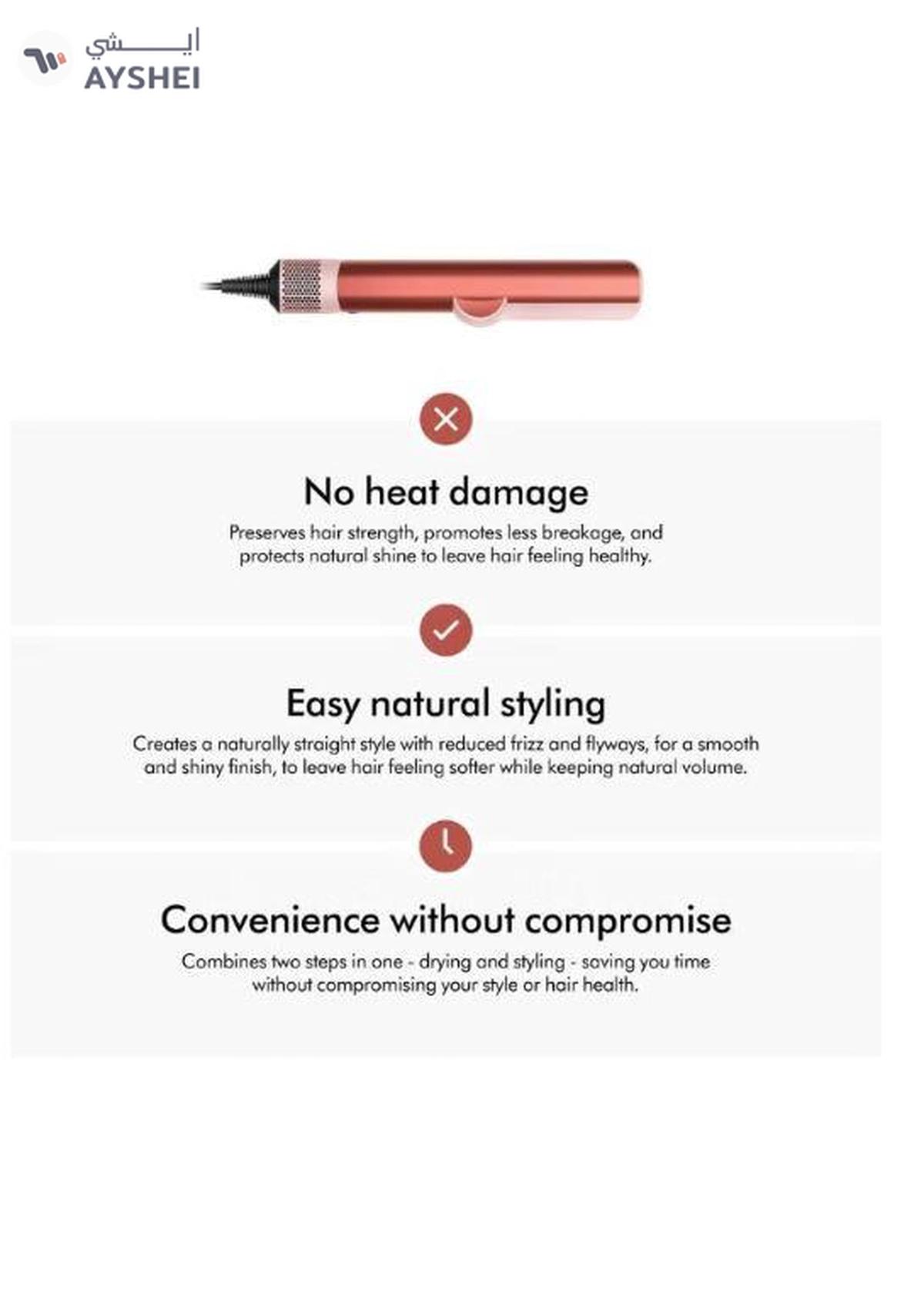 Dyson Airstraitstraightener Strawberry Bronze/Blush Pink-2-2