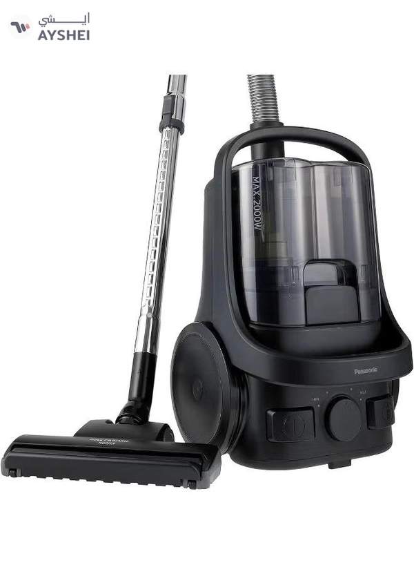 Panasonic Bagless Canister Vacuum Cleaner 2.2 L 2000 W MC-CL605KE47 / MC-CL605 / MC-CL-605K149 Jet Black