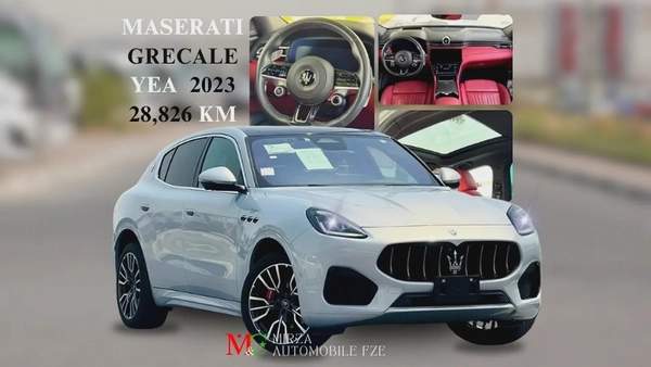 MASERATI GRECALE GT - 2023 - 2.0L ONLY 28000KM - SUPER CLEAN TITLE FRESH JAPAN IMPORT