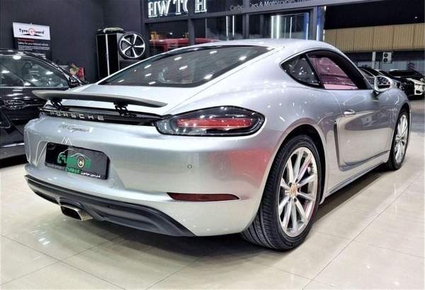 Porsche 718 Cayman PORSCHE CAYMAN 718 2018 GCC IN IMMACULATE CONDITION WITH ONLY 69K KM