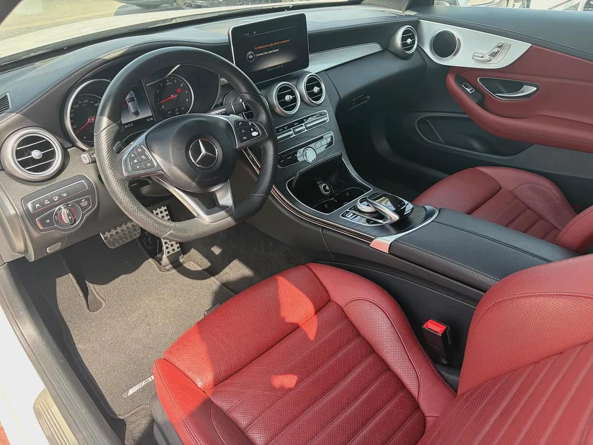 2018. C300 coupe. Gcc spec.-6-6